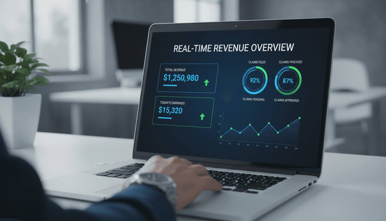 Real-time revenue dashboard